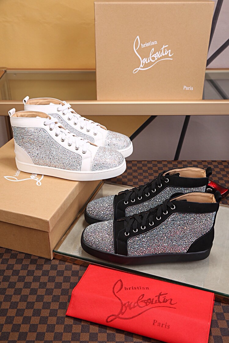 Christian Louboutin（cl男） Style Leather Men's Shoes Lookbook Reference image 1