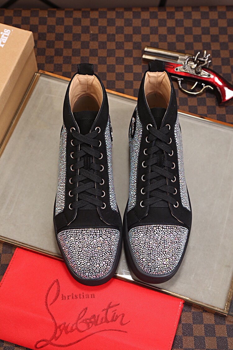 Christian Louboutin（cl男） Style Leather Men's Shoes Lookbook Reference image 2