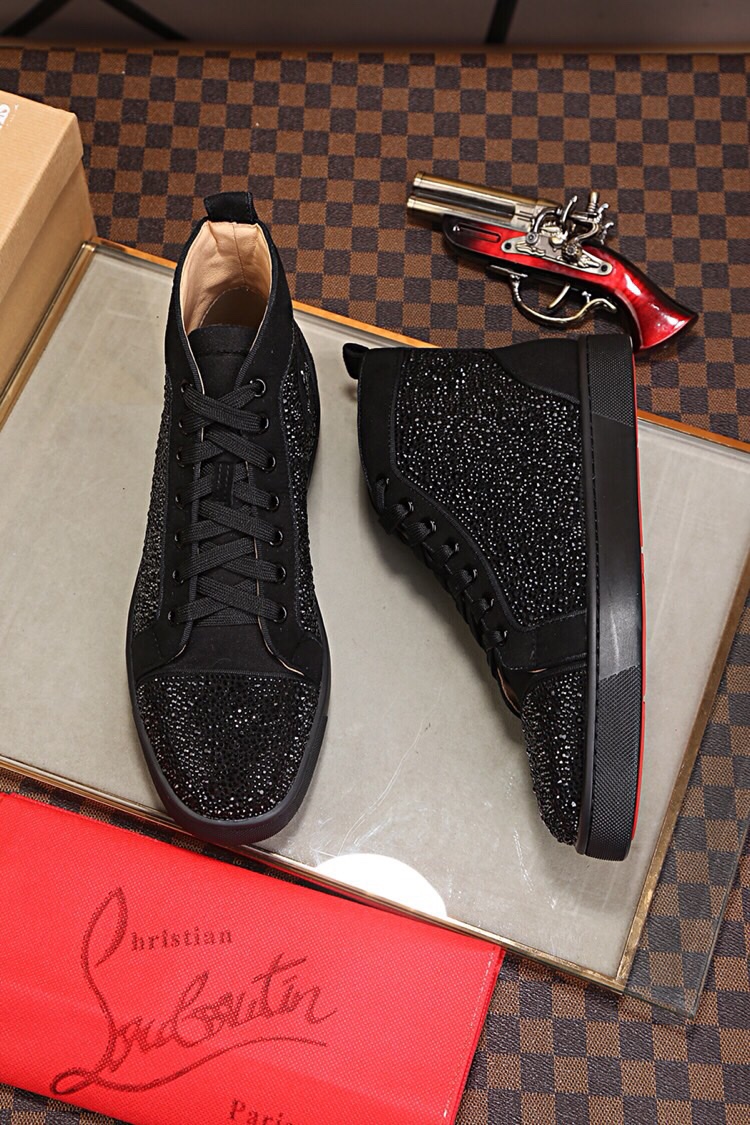 Christian Louboutin（cl男） Style Leather Men's Shoes Lookbook Reference image 2