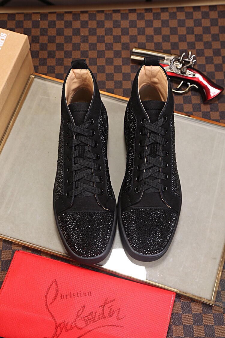 Christian Louboutin（cl男） Style Leather Men's Shoes Lookbook Reference image 1