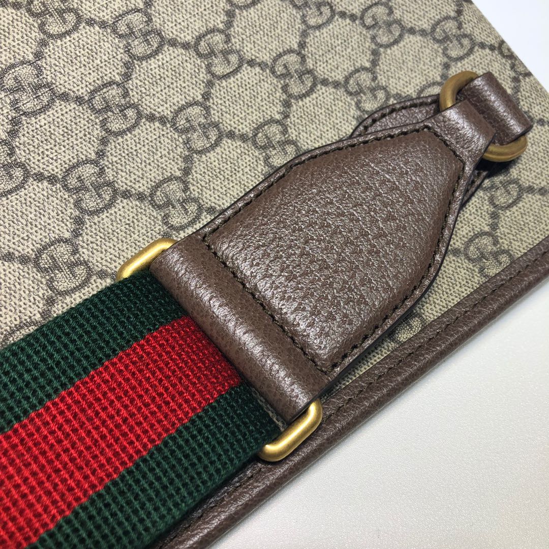 GUCCI古驰Neo Vintage GG中号邮差包598604