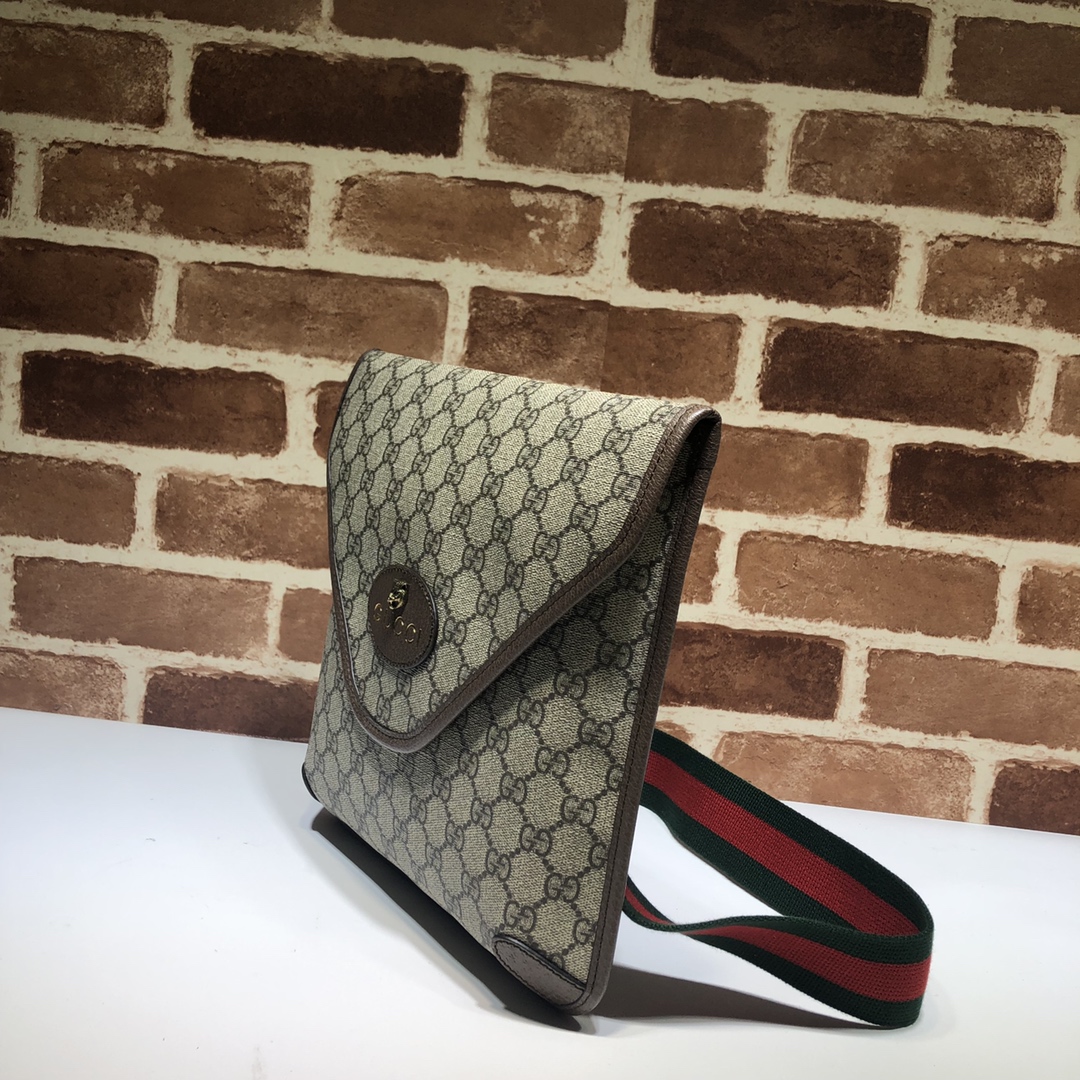 GUCCI古驰Neo Vintage GG中号邮差包598604