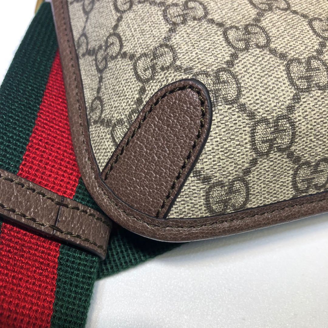 GUCCI古驰Neo Vintage GG中号邮差包598604