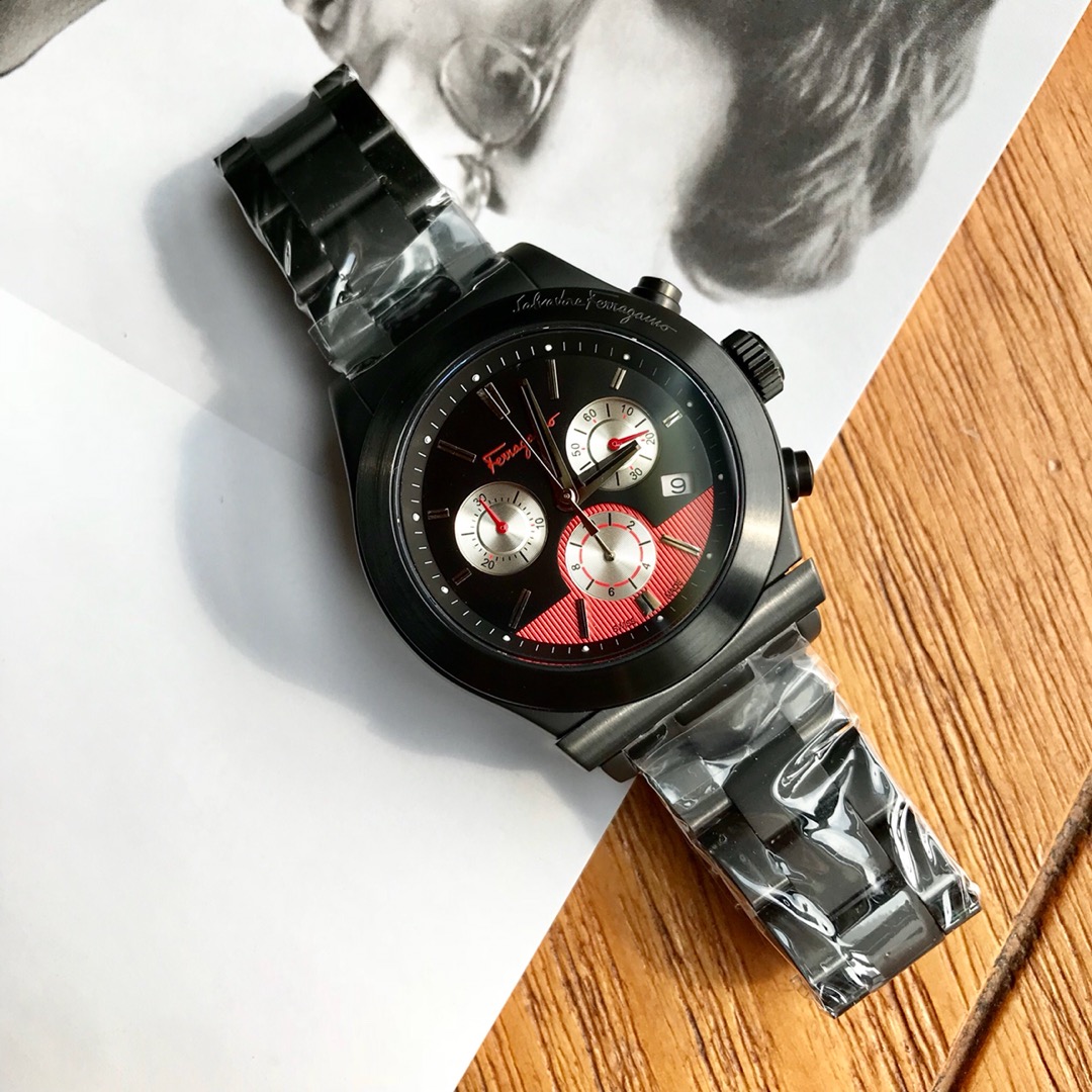 “Felagamu Men’s Watch: 42mm, Waterproof, Sapphire Mirror, Exclusive Design, Reliable Quality” - 图片 1