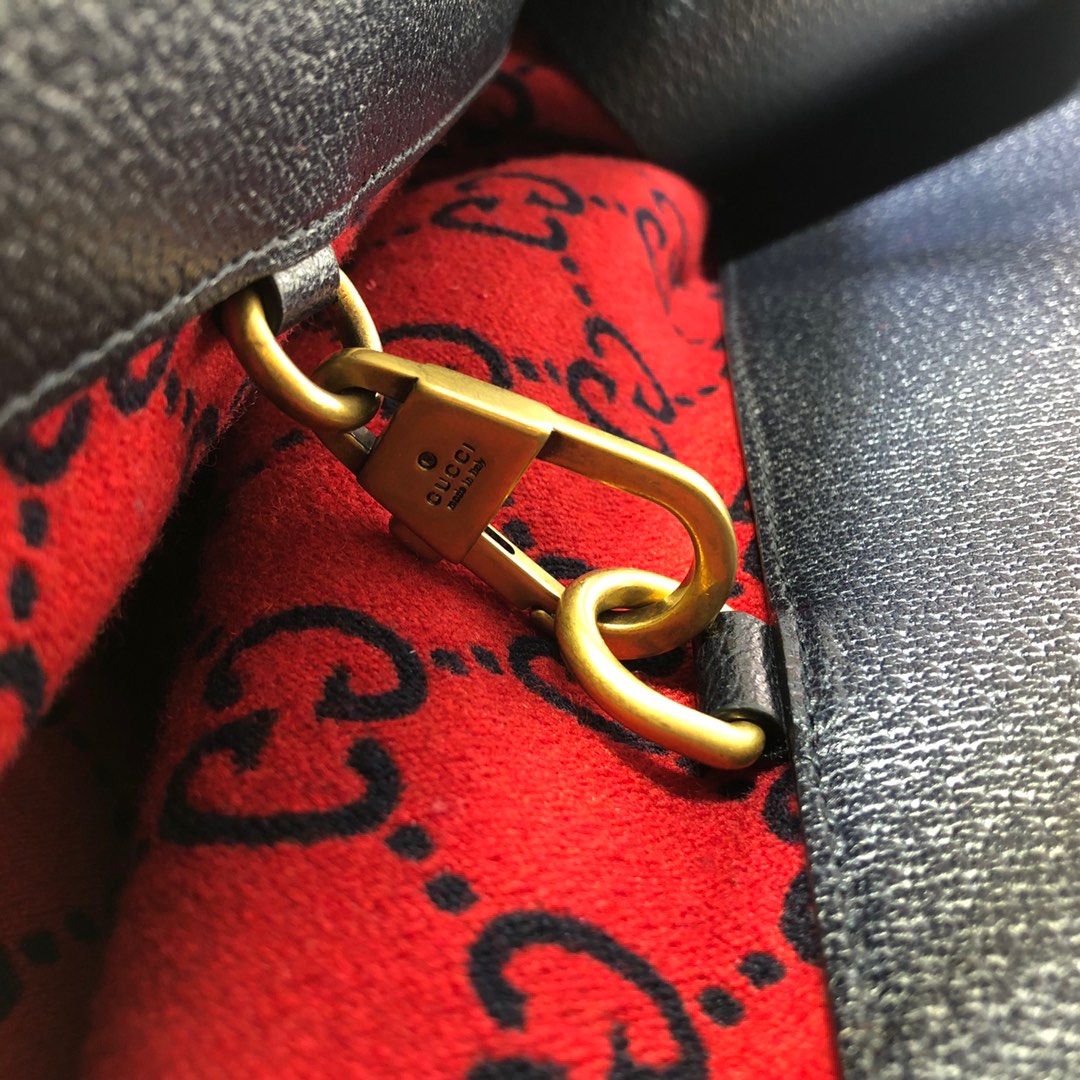 GUCCI古驰托特包GG羊毛购物袋598169