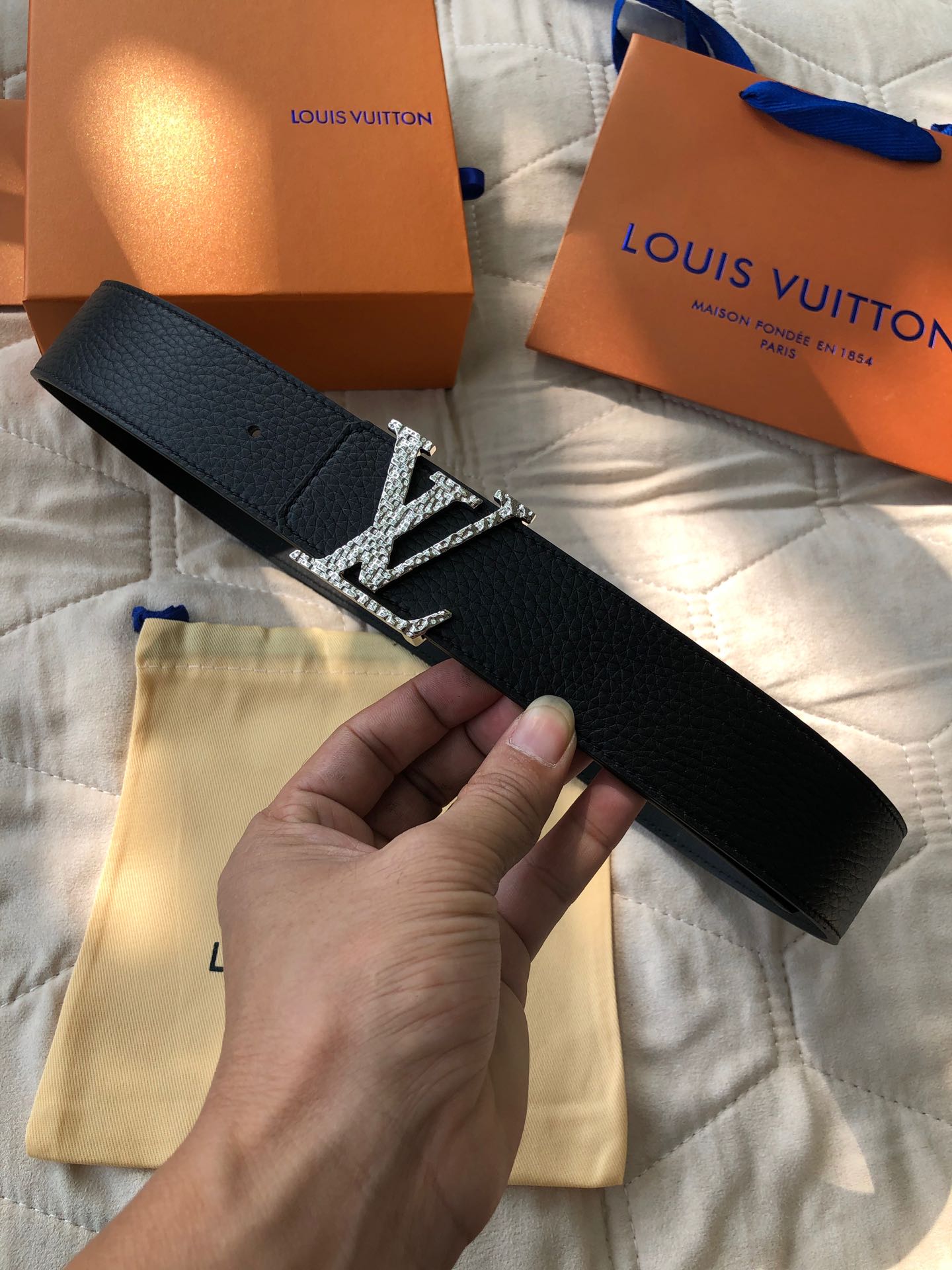 Louis Vuitton Haute Couture Luxury Atelier Designer Belt Tie Accessories 6