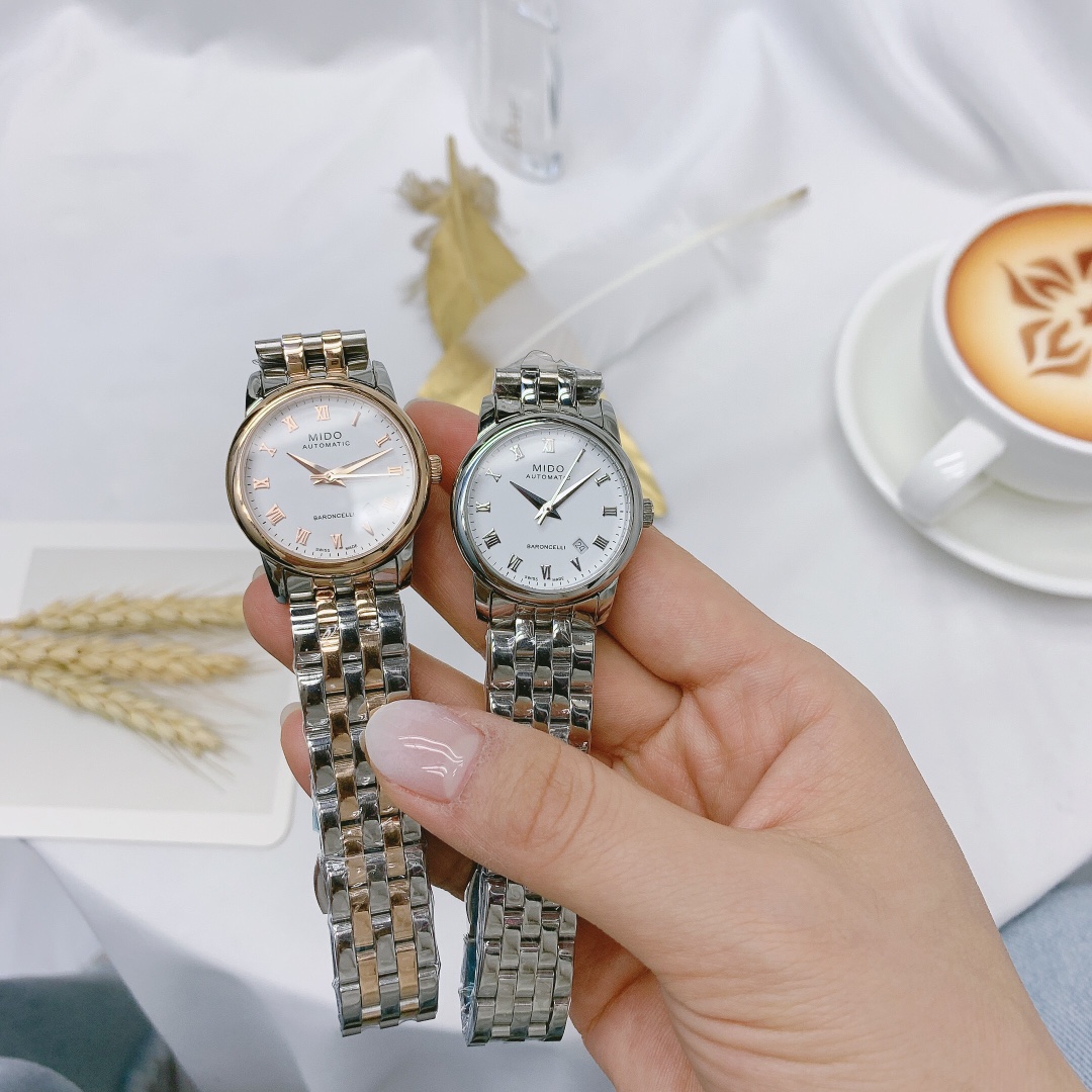 Stylish Couple Watch-Pilot with Precision Design and Durable Materials