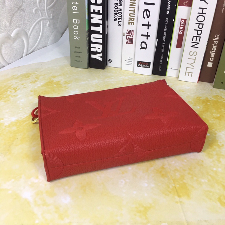 Louis Vuitton M47542 Red Monogram Empreinte 25x20x5cm shoulder everyday