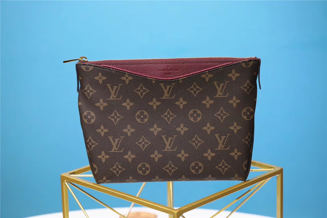 Louis Vuitton Perfect 
 Bags Handbags Black Burgundy Red Women Monogram Canvas M64125