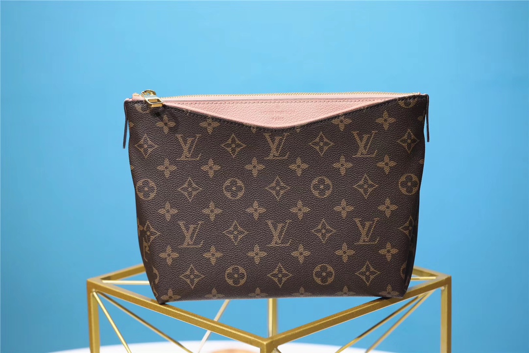 Louis Vuitton Bags Handbags Black Pink Women Monogram Canvas M64125