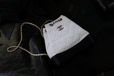Chanel Gabrielle Bag Bags Backpack Black White