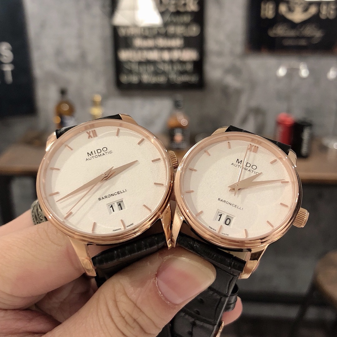 MIDO-Mido Men’s and Women’s Couple Watch with Classic Design and High Quality Materials - 图片 4