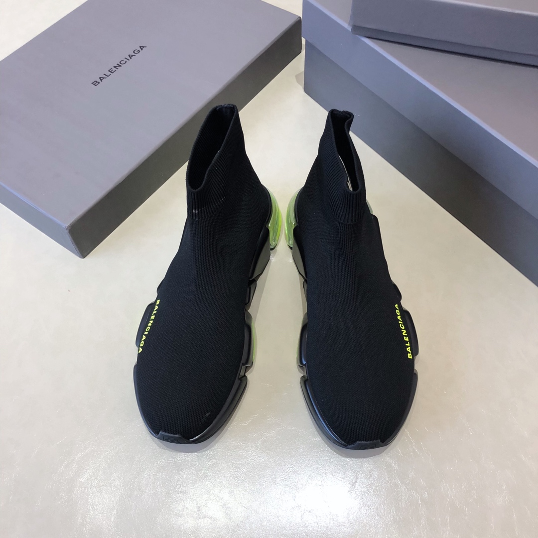 Yellow Tail balenciaga·Balenciaga 19ss ¡la última versión superior de zapatos con calcetines tejidos con cojín de aire!…