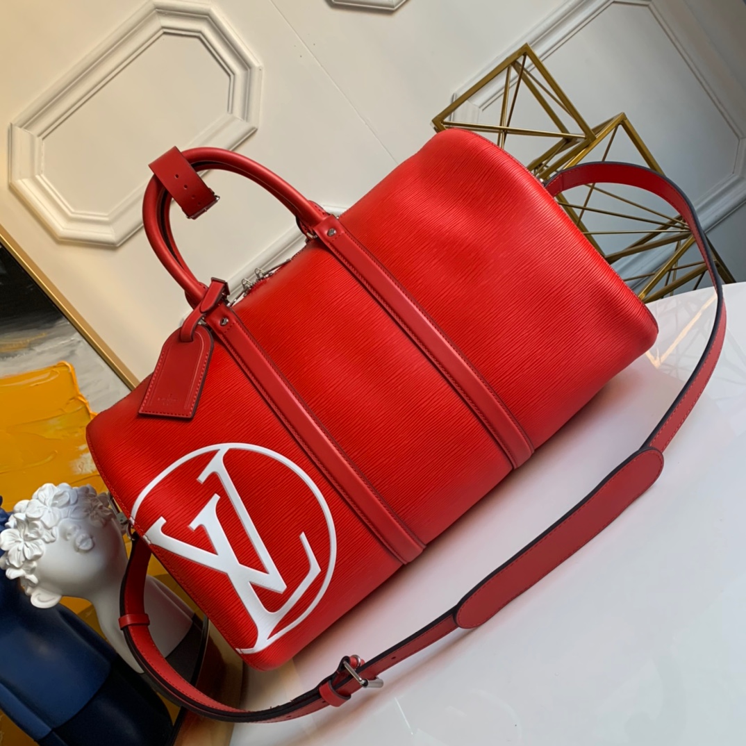 Louis Vuitton Travel Bags Red Epi Cowhide M54319