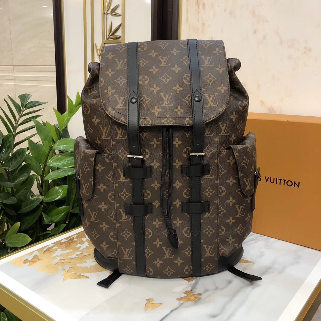 Louis Vuitton LV Christopher Bags Backpack Epi Casual M41379