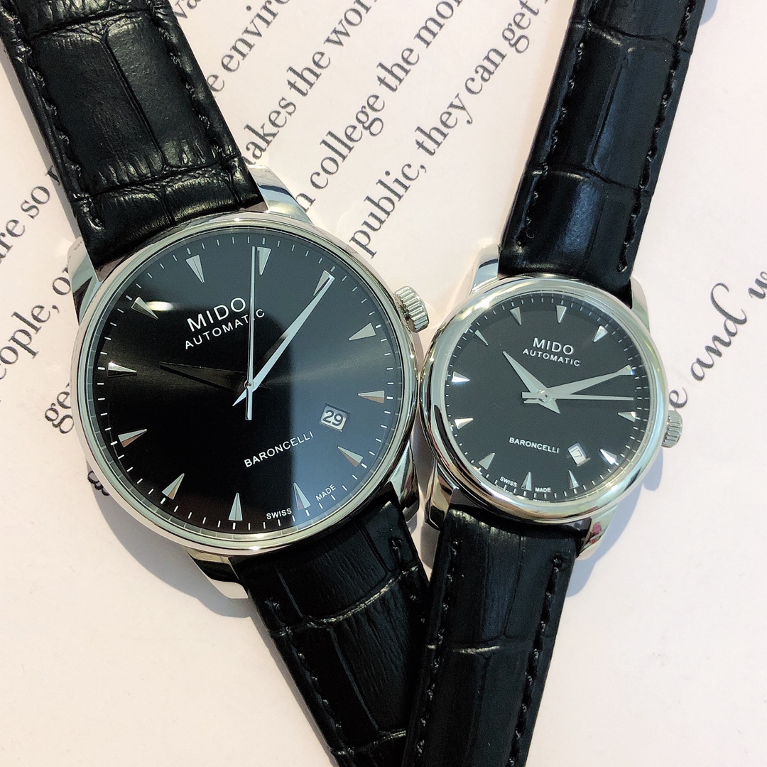 Elegant and Simple MiDO Watches: Men’s 38mm, Women’s 29mm, Classic Style, “MX Real” 55315831 - 图片 2