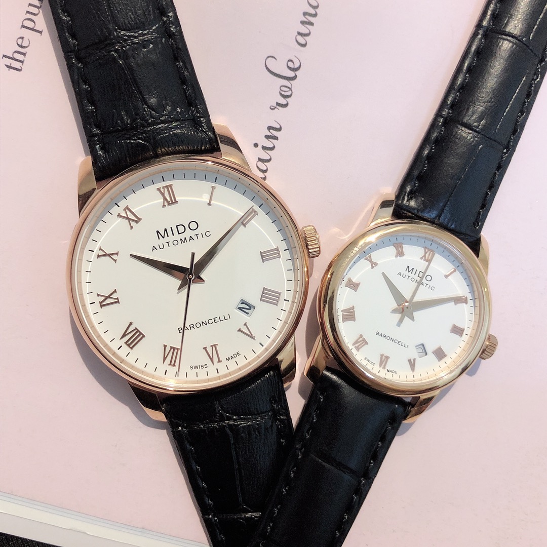 Elegant and Simple MiDO Watches: Men’s 38mm, Women’s 29mm, Classic Style, “MX Real” 55315831 - 图片 5