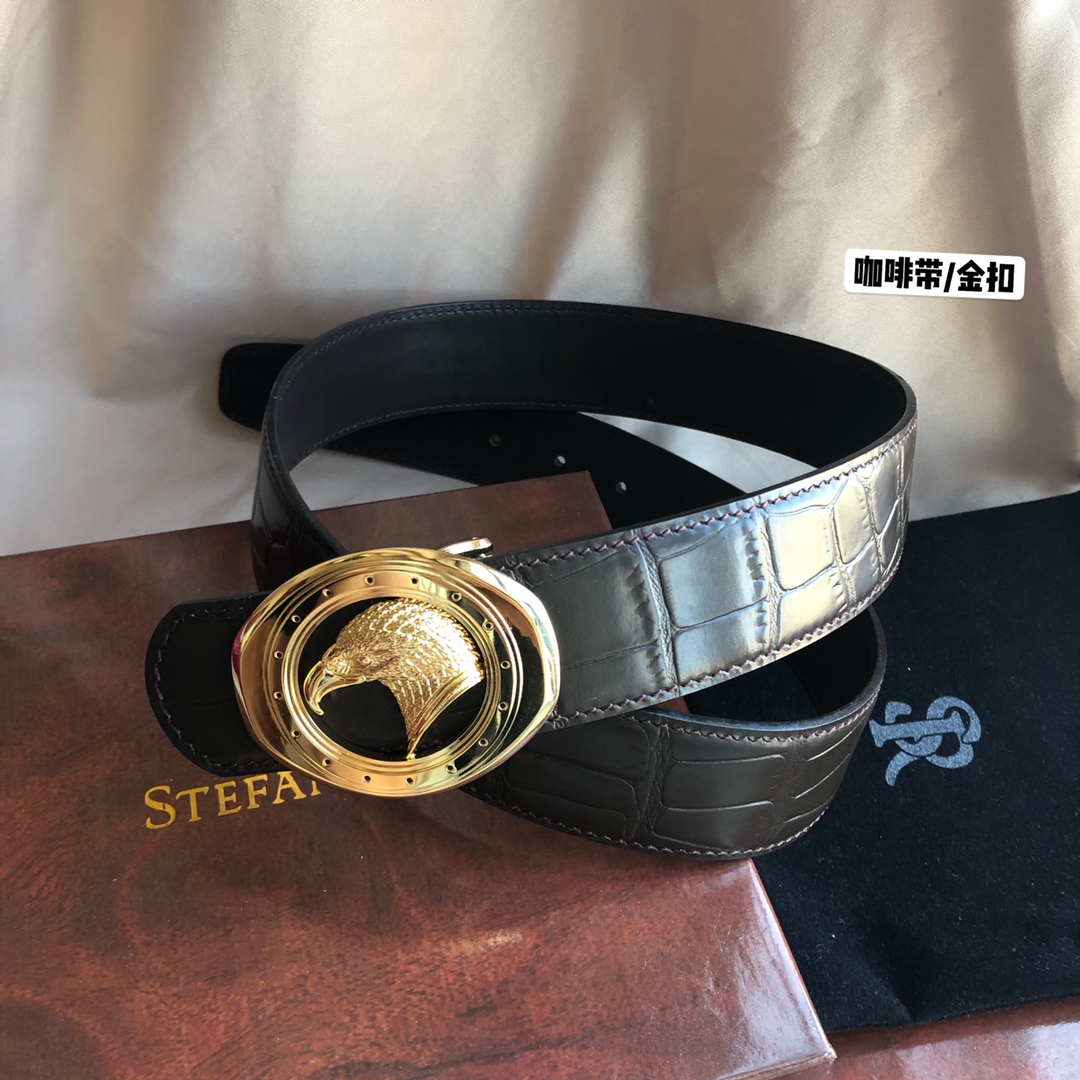 瓦莱斯特拉 Valextra 高定典藏奢华工坊高定皮带腰带配饰 #45AE2667 2