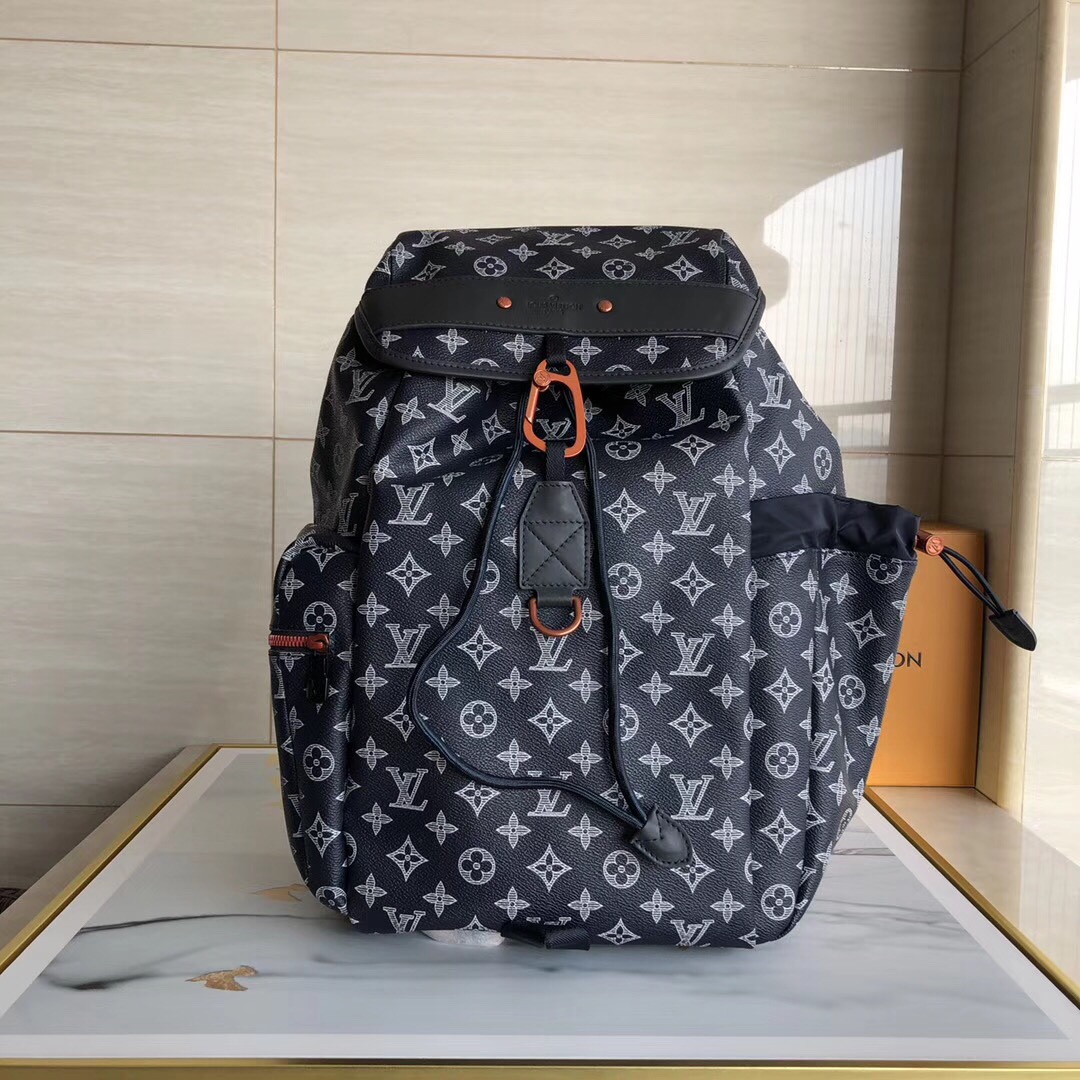 How to Buy Replcia
 Louis Vuitton LV Discovery Bags Backpack Brand Designer Replica
 Blue Navy Pink Men Canvas Cowhide Fabric Fall Collection Fashion Sweatpants M43693