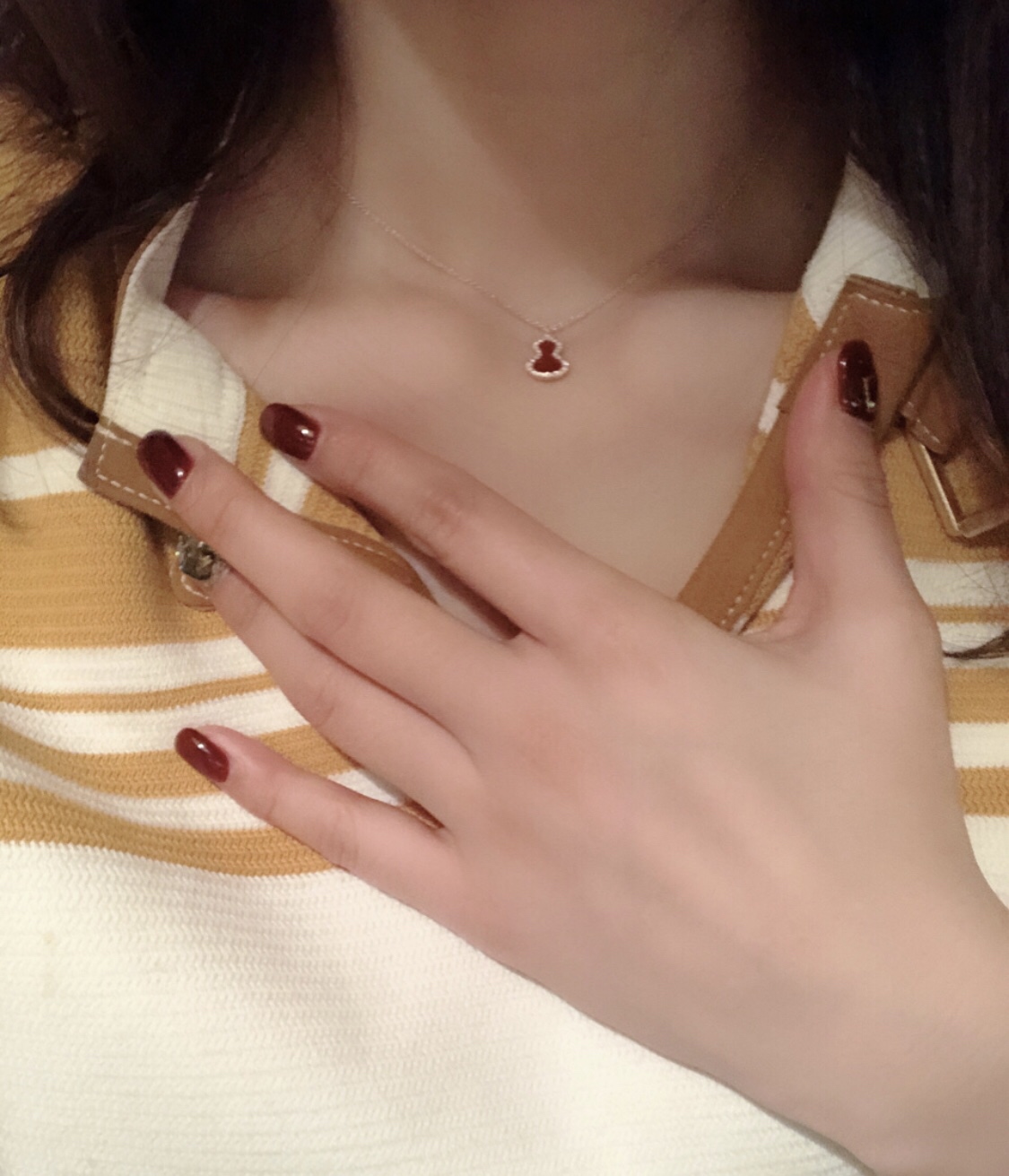 精工版本👼麒麟葫芦白贝母/红玉髓项链 ✨现货葫芦谐音＂福禄＂，寓意有福！好看又有内涵，简直毫无抵抗力！高