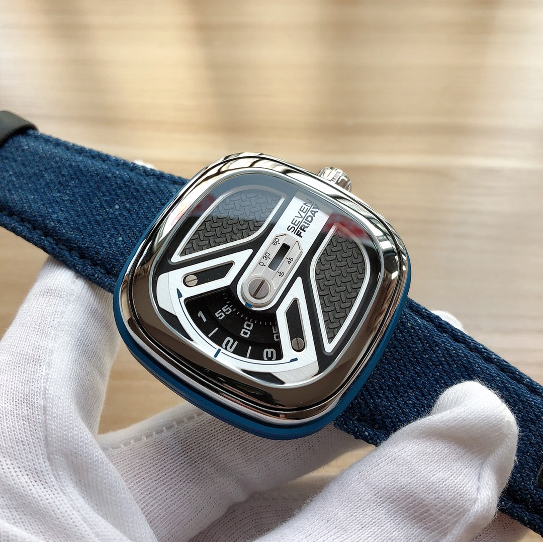 ORIGINAL CALIDAD ORIGINAL NUEVO SEVEN FRIDAY 🎮 SEVENFRIDAY M1B/01 captura un estilo de fin de semana casual …