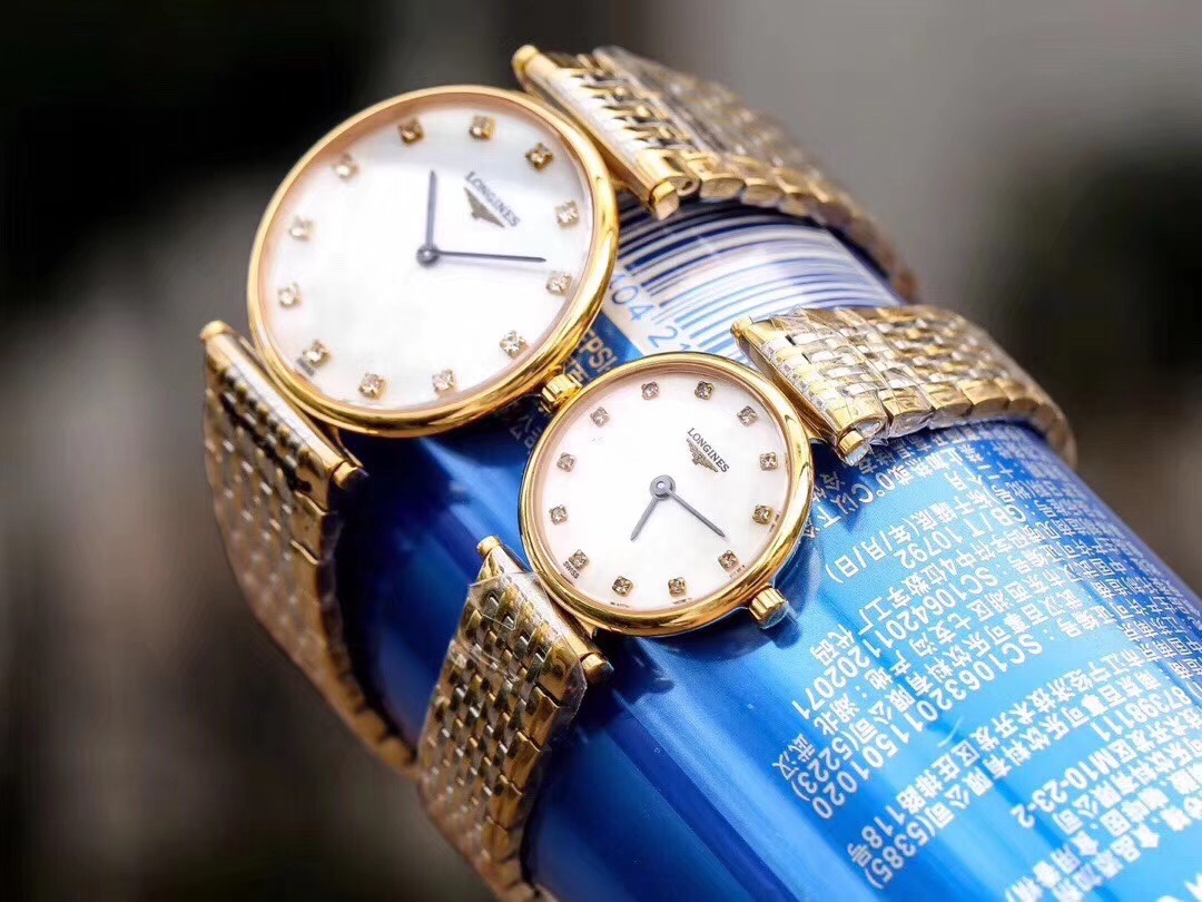 Longines 开模 1比1 浪琴-Longines ‼ 超薄嘉岚系列、精品情侣对表、两针超薄设计、简约大方、品质精湛、 全城
