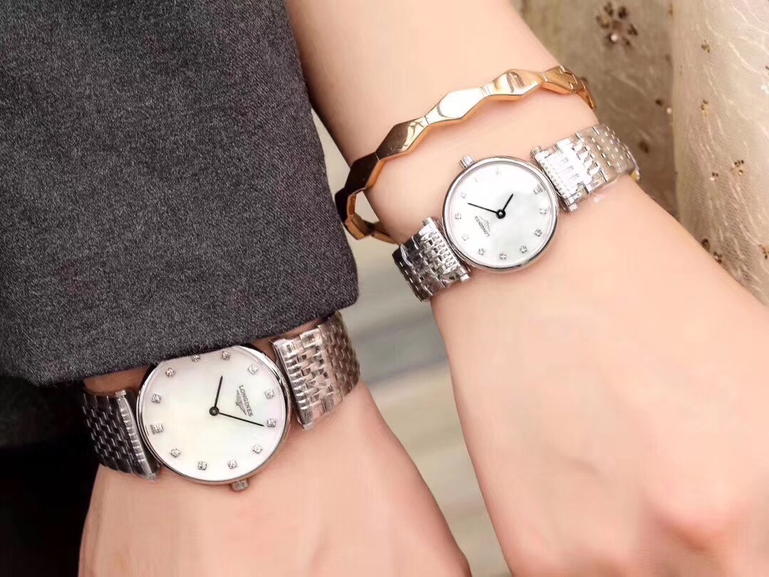 Longines 开模 1比1 浪琴-Longines ‼ 超薄嘉岚系列、精品情侣对表、两针超薄设计、简约大方、品质精湛、 全城