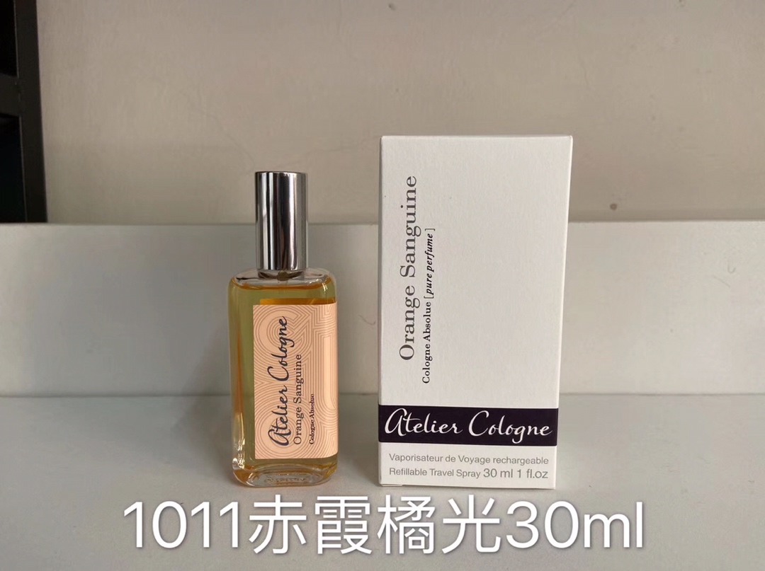 Atelier Cologne Orange Sanguine 30ml Refillable Travel Spray for Women and Men