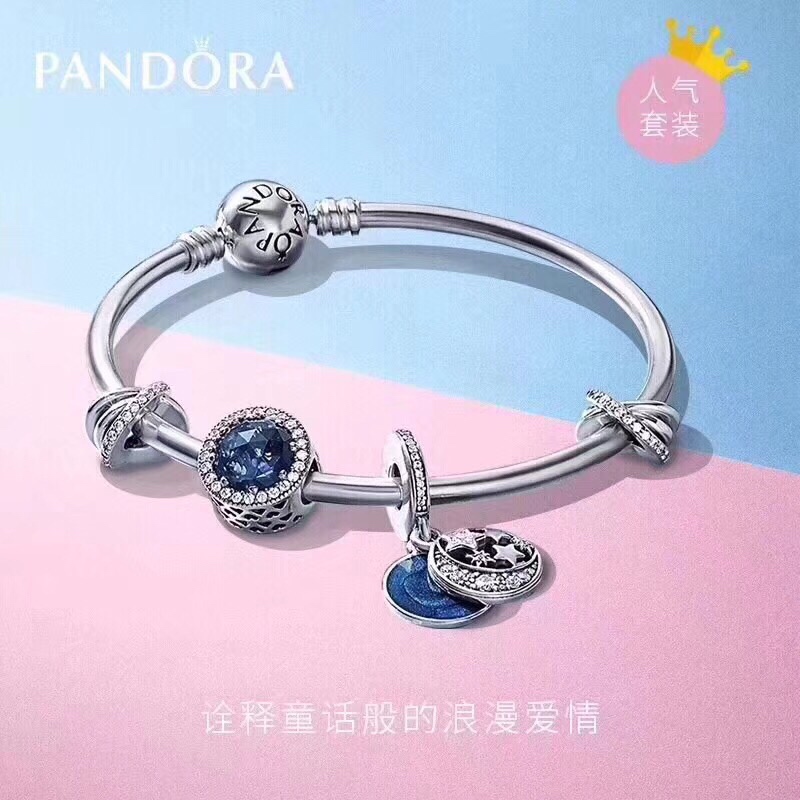 NO:103630,Do you still remember that starry sky? It is the most beautiful memory Pandora starry sky series, Pandora finished bracelet, bracelet19860909还记得那片星空吗, 那是最美好的回忆 潘多拉星空系,潘多拉成品手镯,bracelet,Jewelry