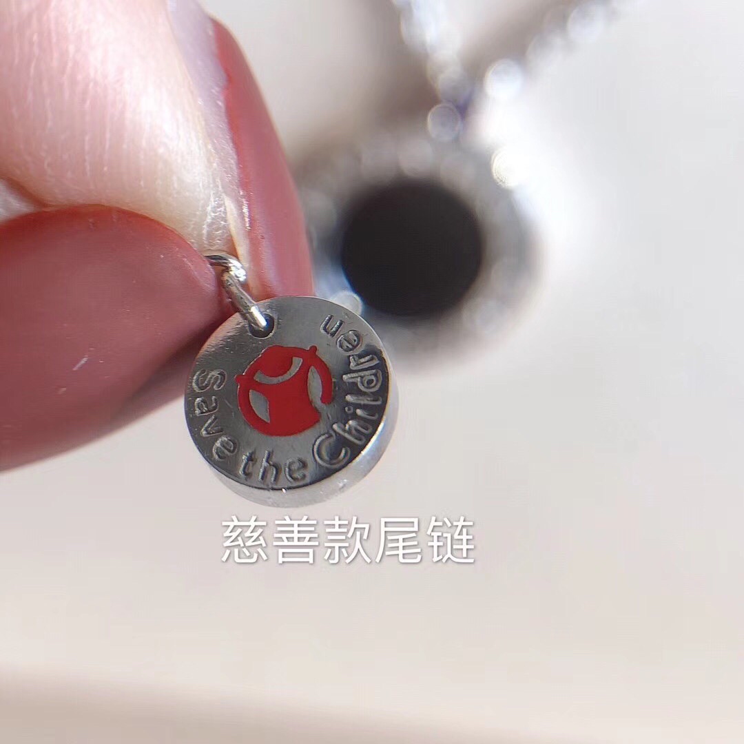 Bvlgari 宝格丽十周年新版小红人项链 2019年宝格丽Save the Children 系列10周年纪念纯银项链