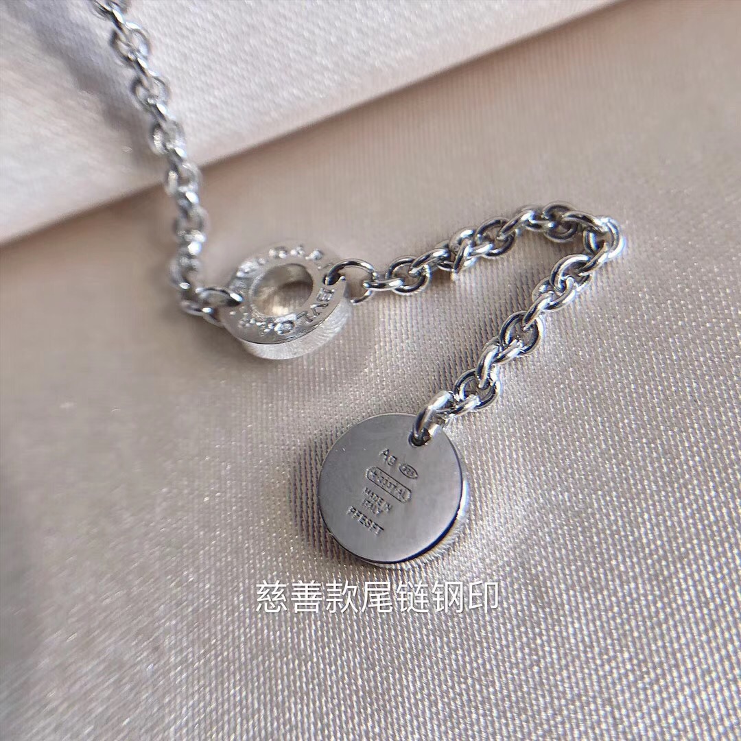 Bvlgari 宝格丽十周年新版小红人项链 2019年宝格丽Save the Children 系列10周年纪念纯银项链