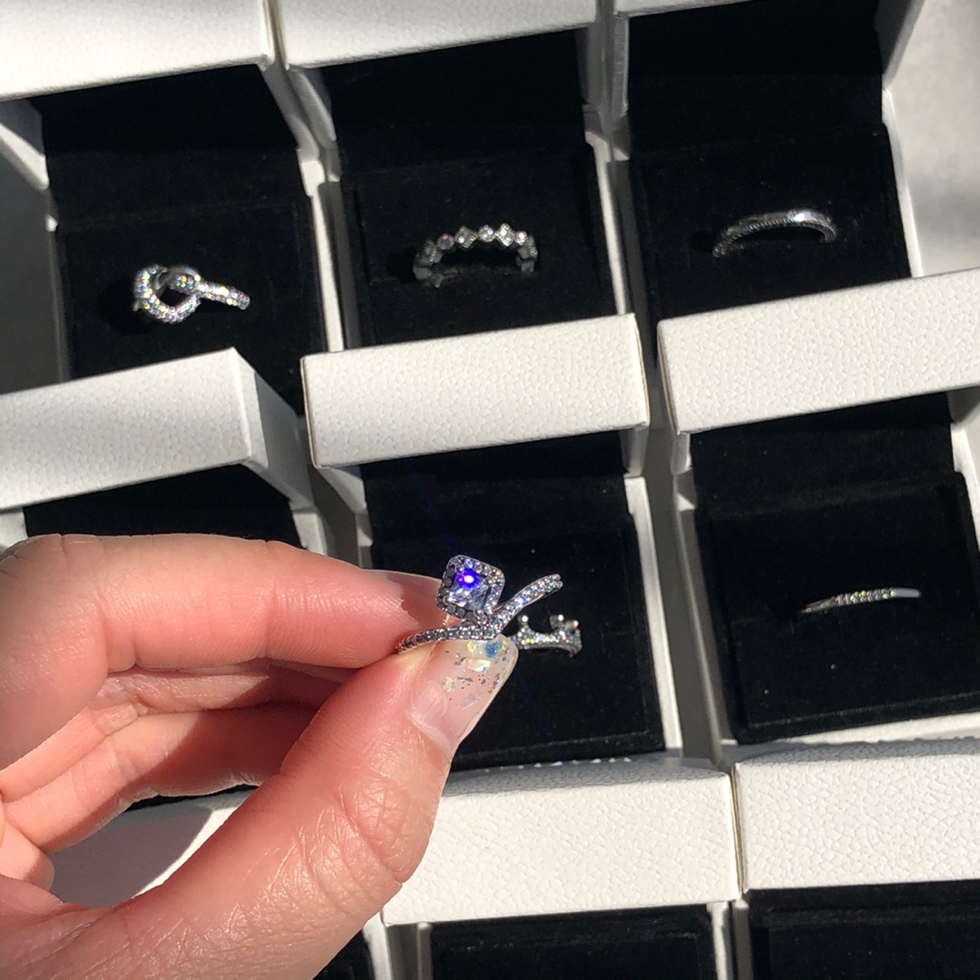 NO:580999,[Original order purchasing level] Pandora ring s pure silver, Pandora ring, ring, pure silver19860909【原单代购级别】潘多拉戒指s纯银,潘多拉戒指,ring,pure silver,Jewelry