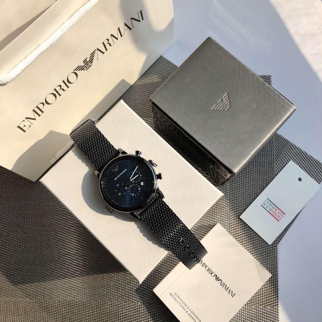 Nueva réplica de diseñador
 Armani Reloj Tejido Hombres