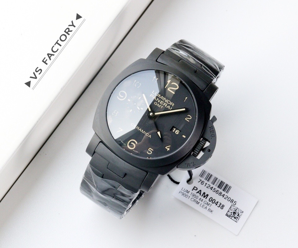 Panerai Relógio Preto Mechanical Movement PAM00438