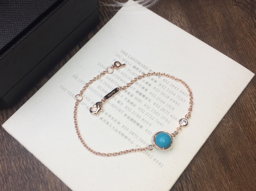 “Count’s Latest Possession Bracelet: Rose Gold with Gemstones and Diamond Accents” - 图片 3