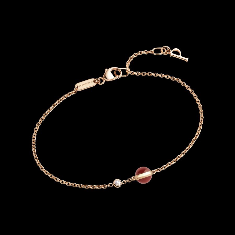 “Count’s Latest Possession Bracelet: Rose Gold with Gemstones and Diamond Accents” - 图片 9