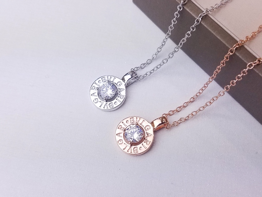 Bvlgari BVLGARI宝格丽圆环钻石项链