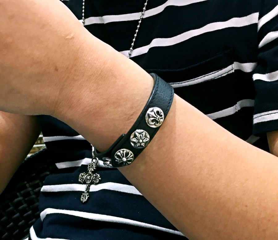 Chrome Hearts Chrome He@rts 克罗心皮带手环