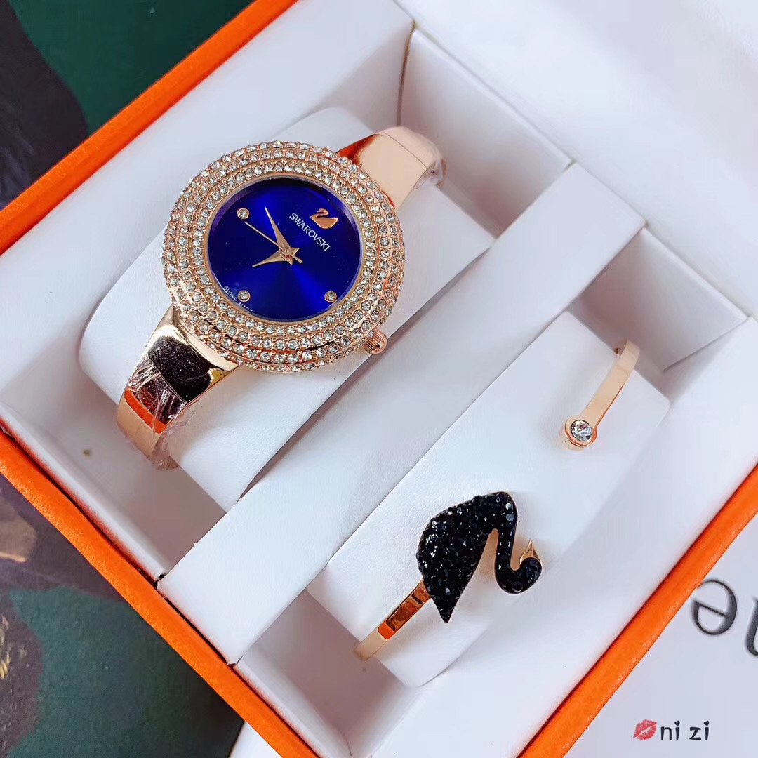 Luxury Jewelry Set: Swarovski, High-End Quality, Imported Stones, Refined Elegance - 图片 2