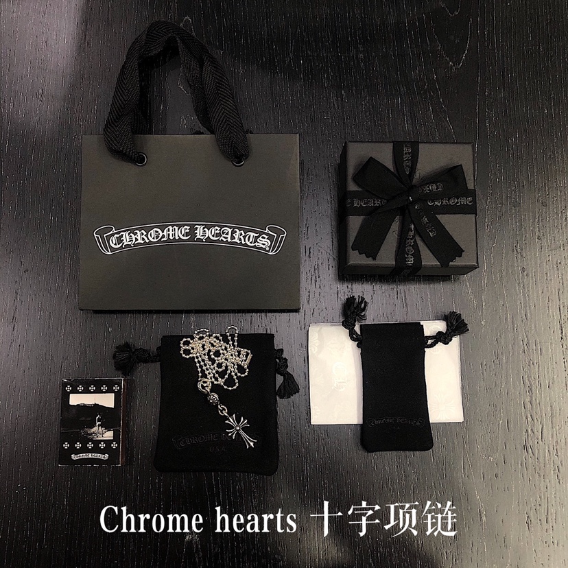Chrome Hearts 克罗心 十字花项链