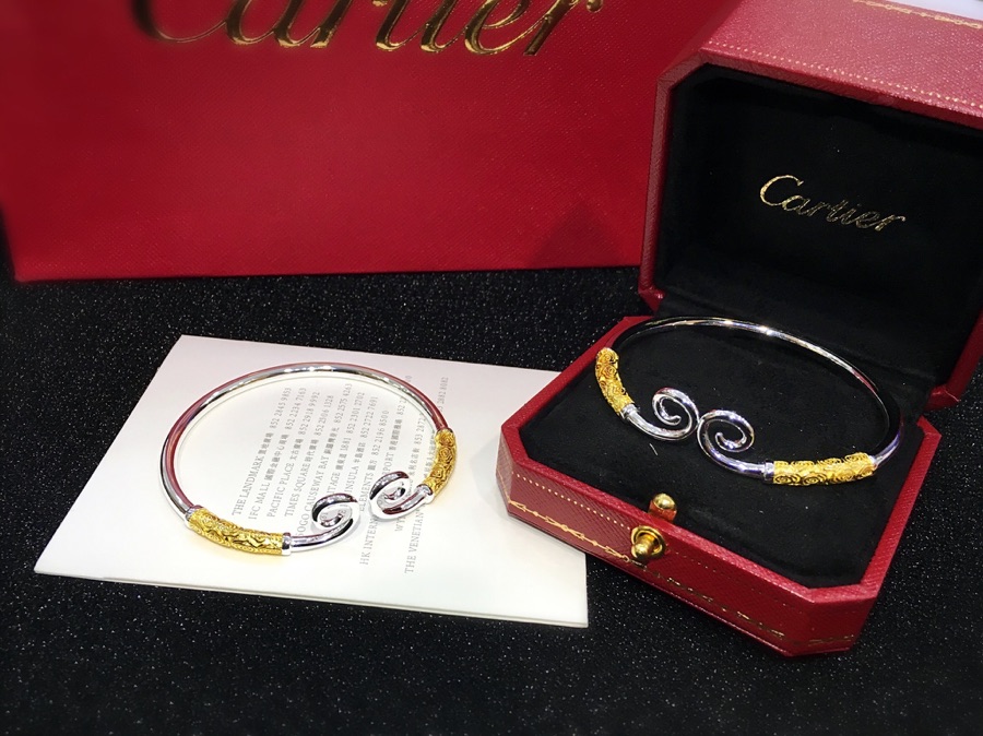 Cloud-Colored Gold Ring with Double-Color Plating for Allergy Protection and Style - 图片 8