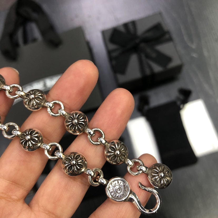 Chrome Hearts MZ出品 开版 克罗心 童军花手链
