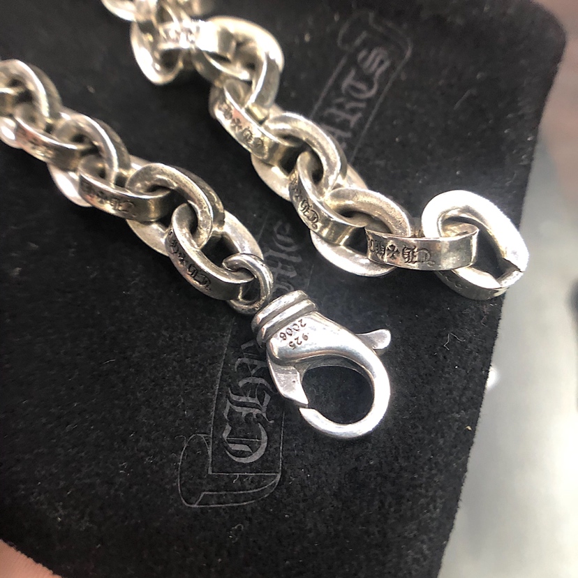 Chrome Hearts 克罗心粗款paperchain手链