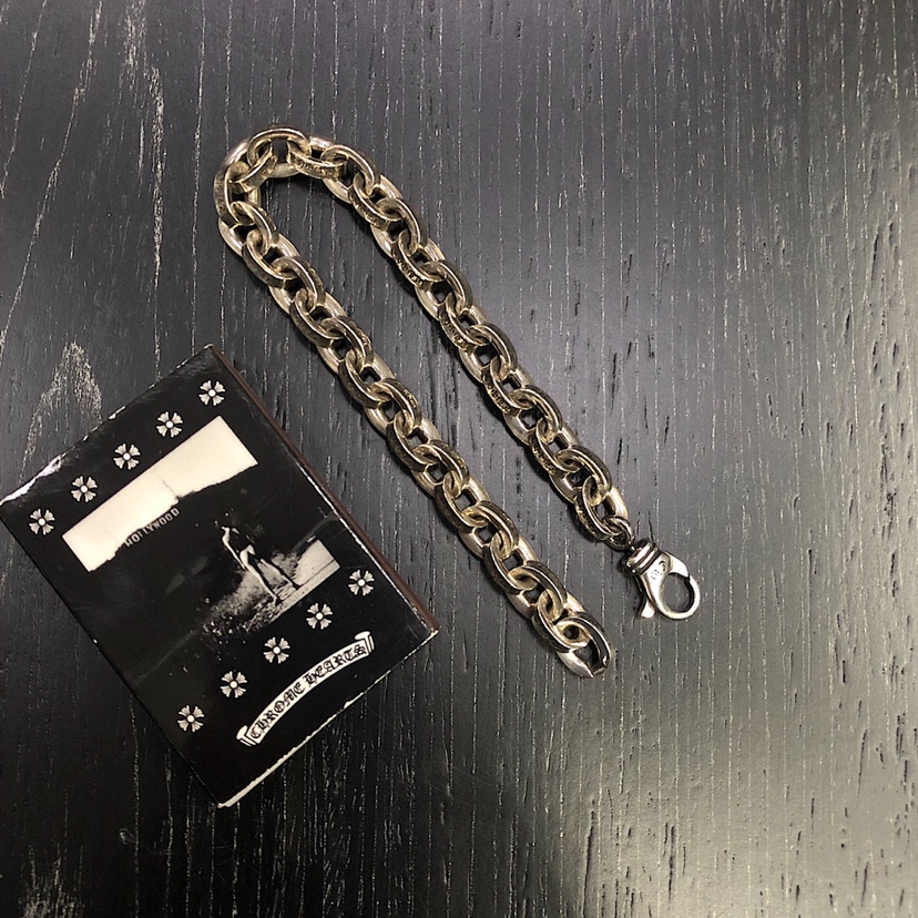 Chrome Hearts 克罗心粗款paperchain手链