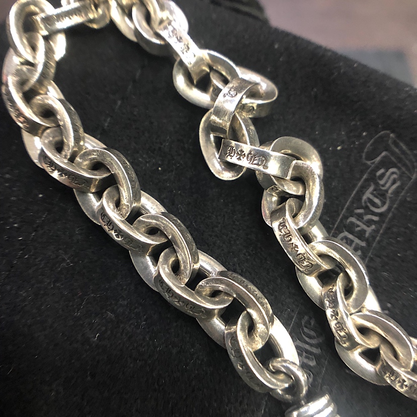 Chrome Hearts 克罗心粗款paperchain手链