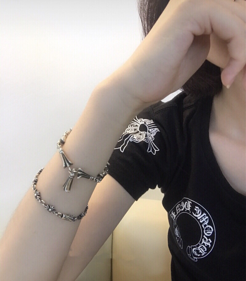 Chrome Hearts ‼克罗心chrome hearts 插扣十字手链