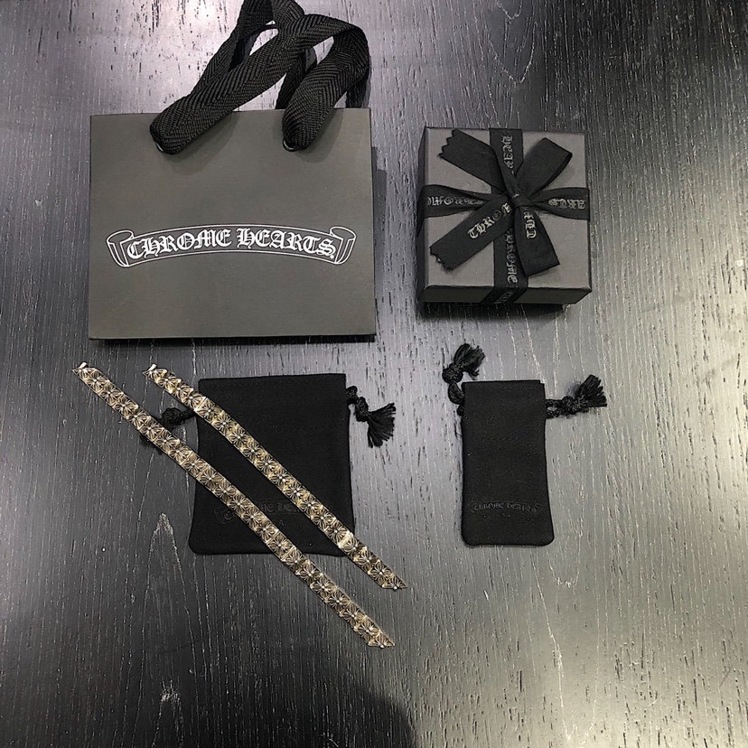 Chrome Hearts ‼克罗心方块十字架手链