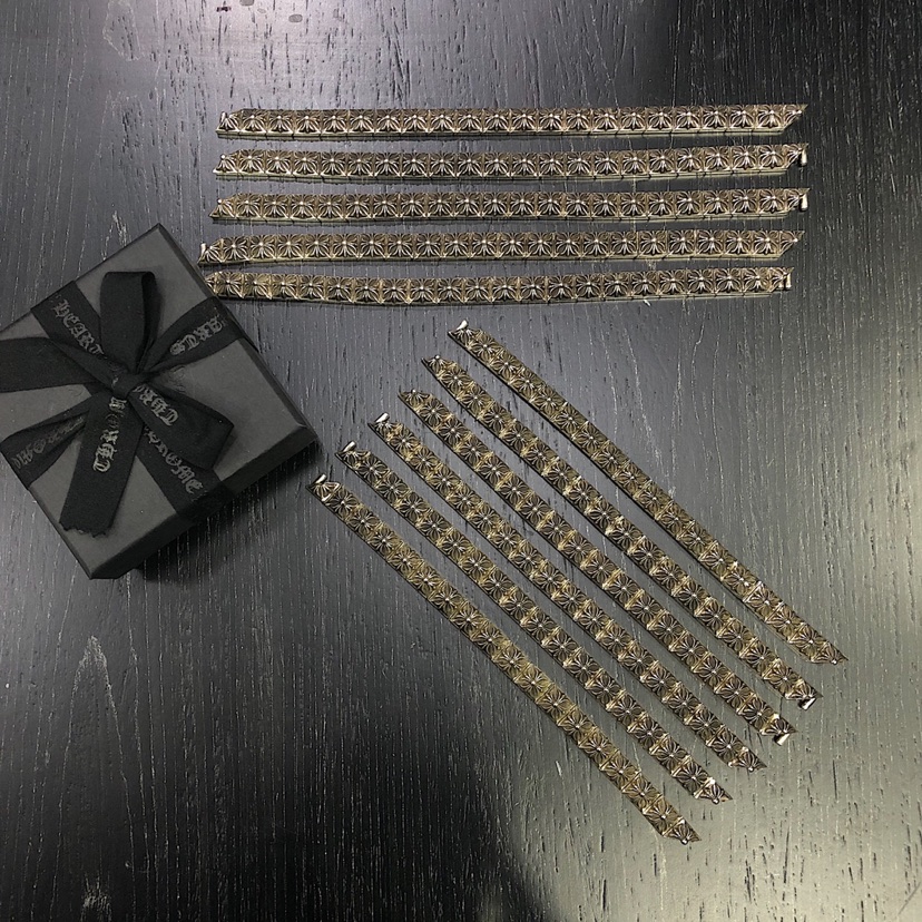 Chrome Hearts ‼克罗心方块十字架手链