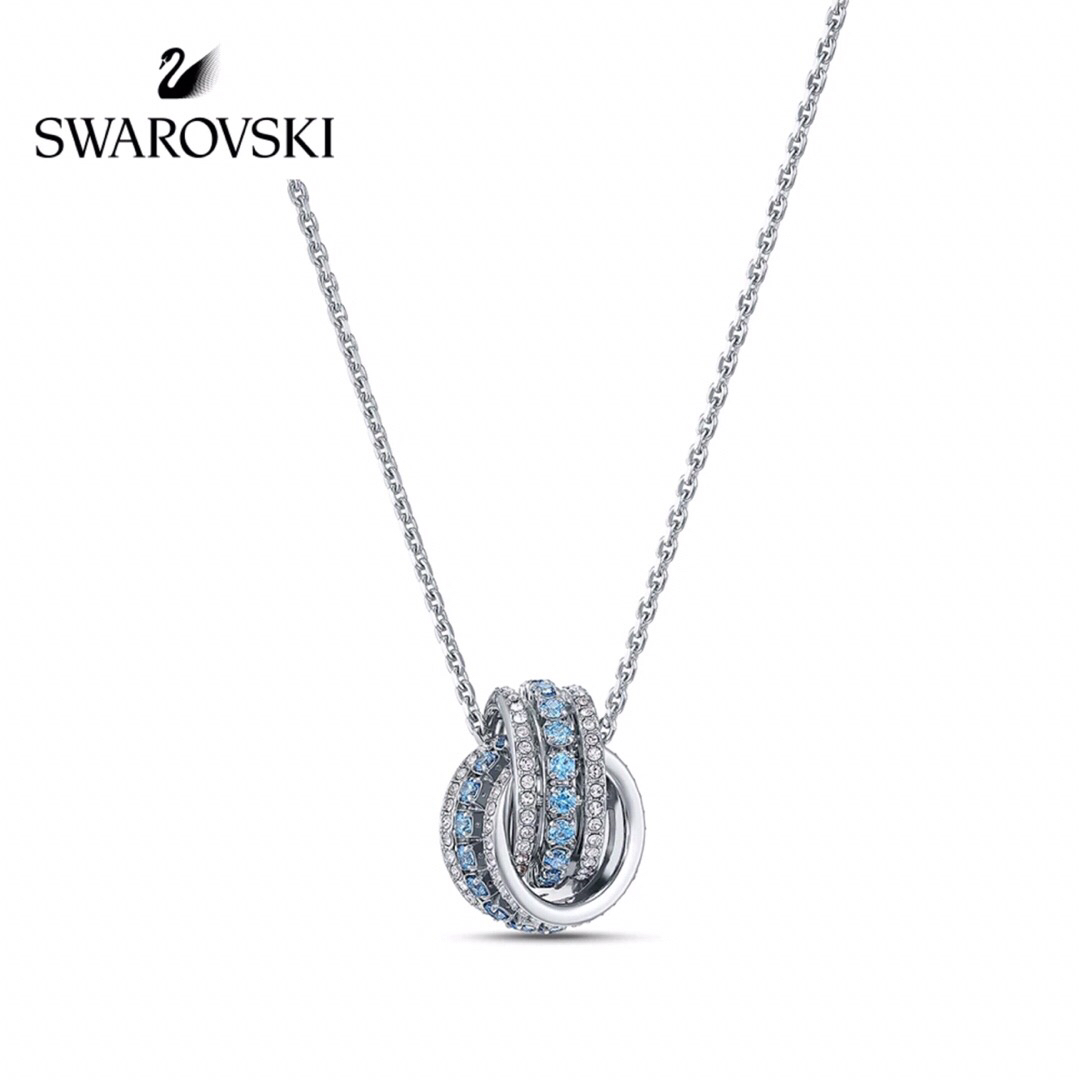 NO:102534,Swarovski FURTHER 125th Anniversary Commemorative Necklace 38-Section Gift In stock, Swarovski, Necklace19860909施华洛世奇FURTHER 环环相扣125周年纪念款项链 38节送礼 有货,施华洛项链,swarovski,necklace,Jewelry