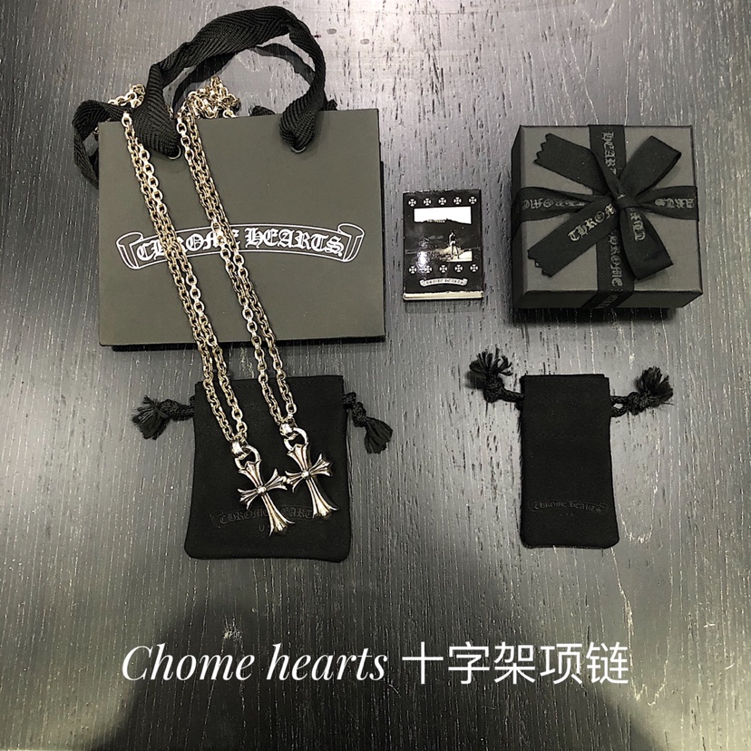Chrome Hearts 克罗心 十字架项链